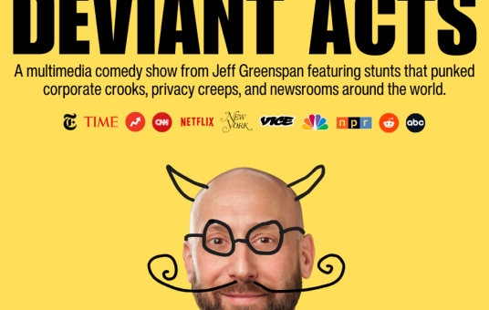 Deviant Acts - A Multimedia Comedy Show